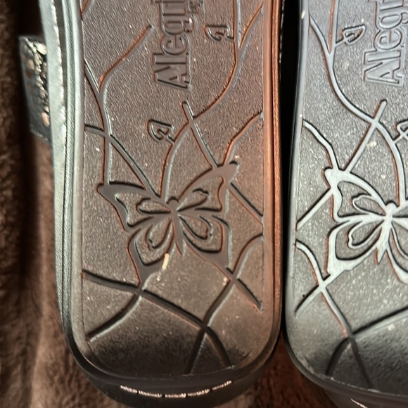 ALGERIA Pen-780-X Black and Silver Sandal Sz 40 (9.5-10) - Picture 9 of 13